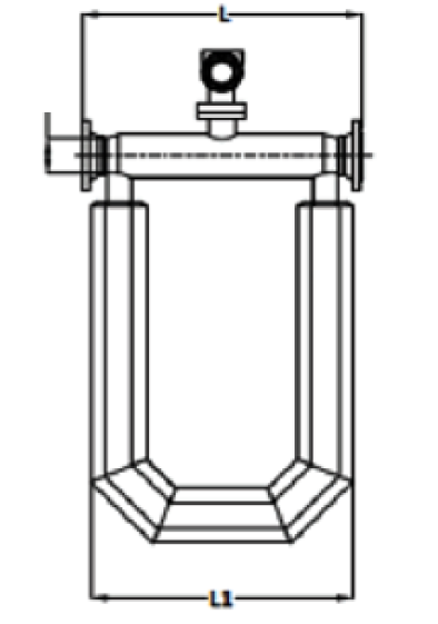 U-Shaped Coriolis Mass Flow Meter